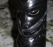 Mid-20thC. Haida Carved Argillite Totem Pole