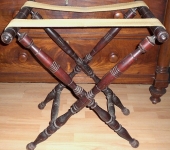 Mahogany Folding Butler’s Tray Stand