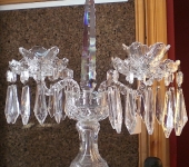 Ornate Crystal Centerpiece