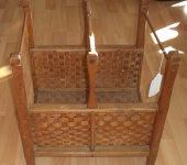 Mi’kmaq Ash Splint Fireplace Log Carrier