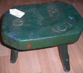 Early Rustic Milking Stool