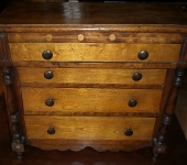 Nova Scotia Birch & Maple Miniature Chest of Drawers