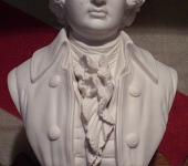 Parian Ware Bust of Mozart
