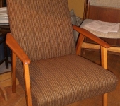 1960’s High-backed Beech Armchair