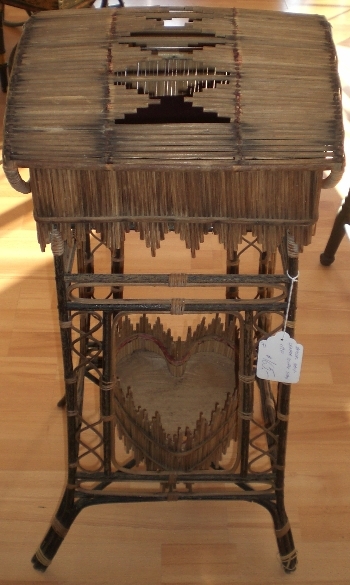 Twig-work Sewing Stand