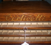 Early 1900’s Oak Corticelli Spool Cabinet