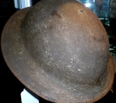 WWI British/Canadian Combat Helmet